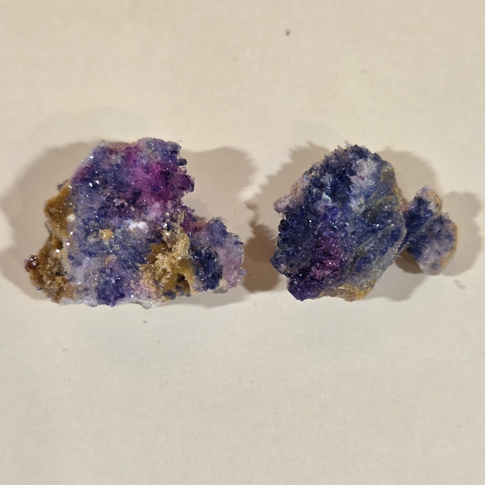 Lab Created/ Flame Fusion Ruby & Sapphire Phlogopite Rough Corundum Minerals